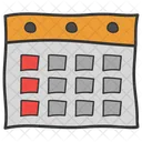 Calendar Yearbook Date Icon