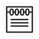カレンダー、スケジュール、計画 アイコン
