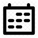 Calendar Schedule Timeframe Icon