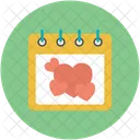 Calendar Love Valentine Icon