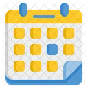 Calendar Schedule Deadline Icon