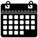 Calendar Agenda Chronology Icon