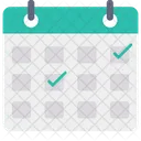 Calendar Data Month Icon