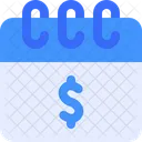 Calendar Money Payment Day Icon