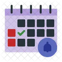 Check Bell Reminder Icon