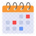 Calendar Date Almanac Icon