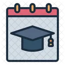 Calendar Date Graduate Icon