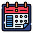 Timeanddate Colorline Calendar Icon