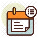 Calendar Information  Icon