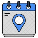 Calendar Location  Icon