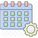 Calendar Management Technology Icon