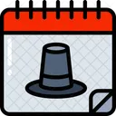 Calendar Pilgrim  Icon