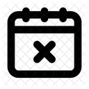 Calendar Remove  Icon