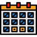 Calendar With Event Date  Icon