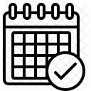 Calendario Data Programacao Ícone