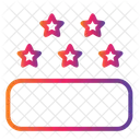 Calificación del hotel  Icono