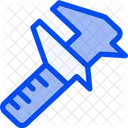 Caliper Building Ruler Icon