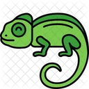 Camaleon Reptil Animal Icono