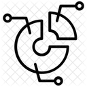 Diagramme Circulaire Statistiques Infographie Icône