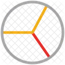 Graphique Cercle Analyse Icône