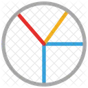 Graphique Cercle Analyse Icône