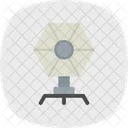 Camera Light Reflector  Icon