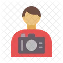 Camera Man Photographer Camera Icon