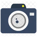 Camera with lens outline  Icon