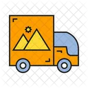 Camion publicitario  Icono