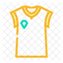 Camiseta de cricket  Icono