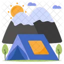 Camp  Icon