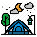 Camp  Icon