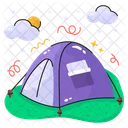 Camp Tent Camping Icon