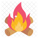 Campfire Bonfire Combustion Icon