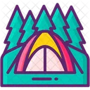 Camping  Icon