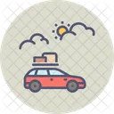 Camping Car Travel Icon