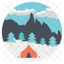 Camping  Icon