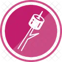 Camping Marshmallows Outdoor Icon