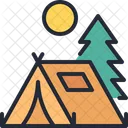 Camping  Icon