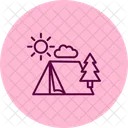 Camping Pentaglow Icon