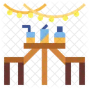 Camping Table  Icon