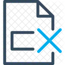 Cancel File  Icon