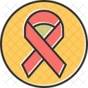 Cancer Ribbon Breast Disease Icône