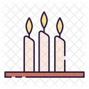 Candle Light Flame Icon