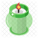 Candle Decoration  Icon