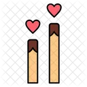 Candle of love  Icon