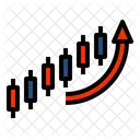 Candle Up Candle Chart Trading Graph アイコン