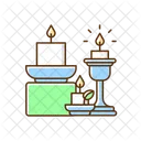 Candle Holder Decoration Icon