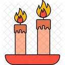 Celebration Decoration Candle Icon