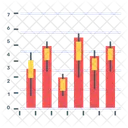 Candlestick Diagram  Icon